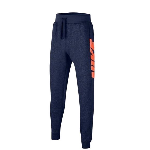 Nike boys, blue and orange jogger style sweatpants, size XL - Picture 1 of 8